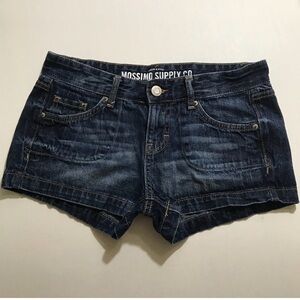 Mossimo Supply Co. Women's Deep Indigo Jean Shorts